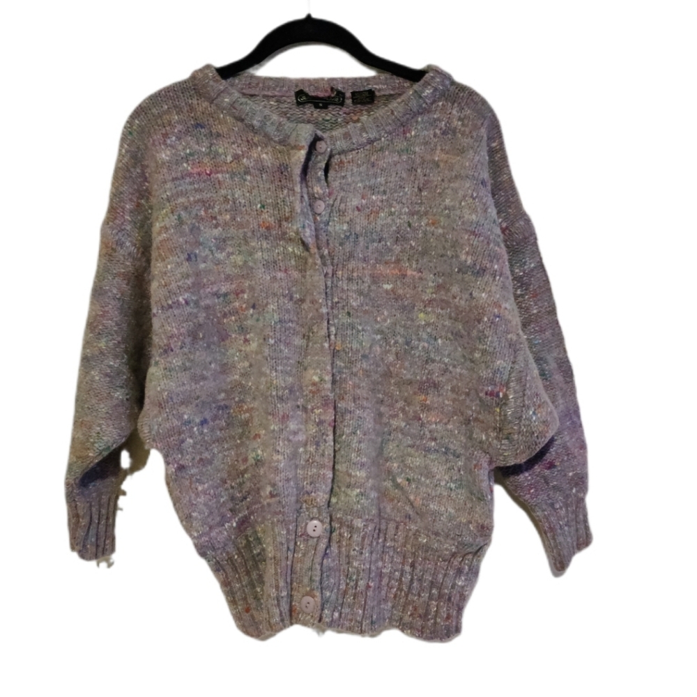 Jeanne Pierre Wool Rabbit Hair Dolman Sweater